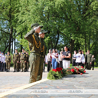 Областной этап военно-патриотической игры «Орленок» проходит в 50 саб и 49 ртбр