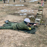 В рамках военно-патриотического воспитания