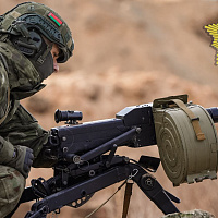 Занятия по огневой подготовке с курсантами Военной академии