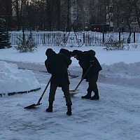 Курсанты не остались в стороне