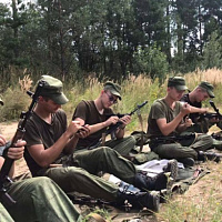 Гвардейцы оттачивают навыки