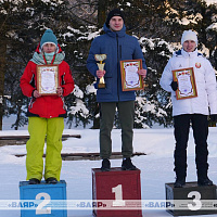 В Минске прошли соревнования по лыжным гонкам среди воинских частей центрального подчинения