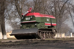 Советские пожарные танки ГПМ-54 снова поступили в украинскую армию