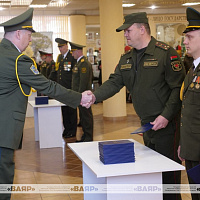 В Военной академии Республики Беларусь состоялся юбилейный 40-й выпуск младших офицеров