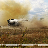 На полигоне Осиповичский прошли занятия по специальной подготовке с одним из подразделений 231 абр