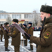 Гвардейцы приняли Военную присягу