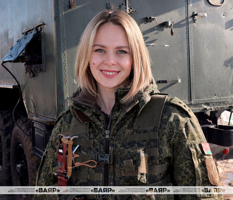 Старший прапорщик Евгения Марук  — в числе лучших специалистов своего подразделения 