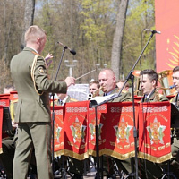 В столичном парке Победы прошли торжественные мероприятия	