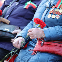 Торжественные мероприятия на Площади Победы