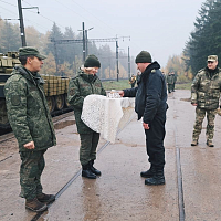 Танковые и механизированные подразделения после успешного выполнения задач вернулись в пункт постоянной дислокации