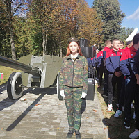 Выставка военной техники на кургане Бессмертия