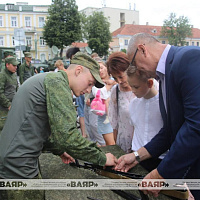 В Гродно продолжается празднование Дня освобождения города от немецко-фашистских захватчиков