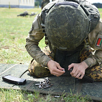 С военнослужащими 38 одшбр прошли контрольные занятия