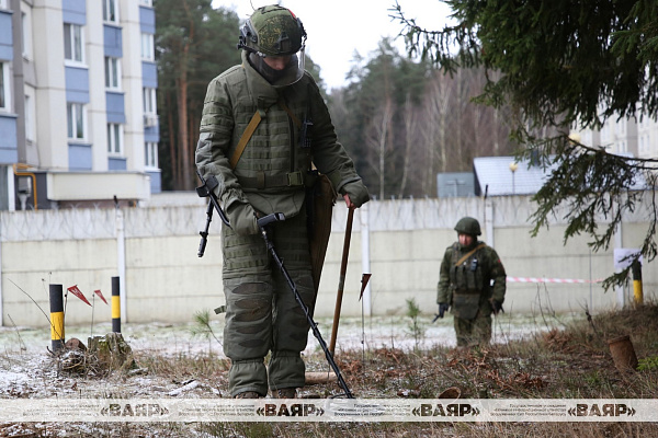 Сбор по разминированию с командирами подвижных групп разминирования