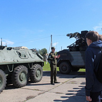 В Бобруйске завершаются военно-полевые сборы с допризывной молодёжью