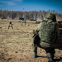 Занятия по боевой подготовке военнослужащими 120 омбр