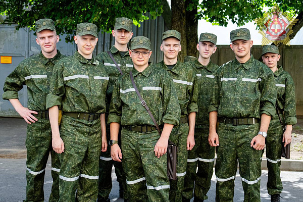 Первая неделя пребывания курсантов набора 2025 года в стенах Военной академии