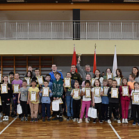 Дворец спорта «Уручье» посетили воспитанники детских домов и социально-педагогических центров