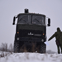 Занятие по вождению боевых и специальных машин в 48 об РЭБ