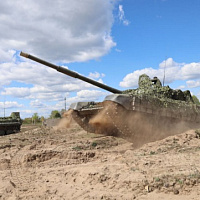 Розыгрыш тактических эпизодов с танкистами