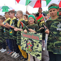 Торжественное открытие финала спортивно-патриотической игры «Зарница»