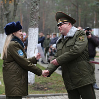 В 72 ОУЦ состоялся 50-й выпуск прапорщиков