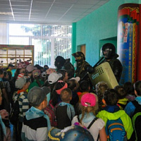 Минскую военную комендатуру посетили учащиеся средней школы №197 г. Минска