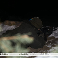 Гвардейцы выполнили упражнения стрельб в ночное время