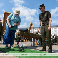В Витебске стартовала военно-патриотическая и профориентационная акция «Готовы Родине служить»
