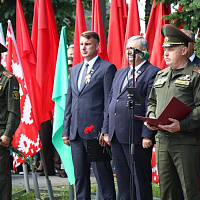 Митинг, посвящённый Дню освобождения Слонима