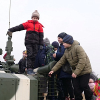 В гостях у гвардейцев