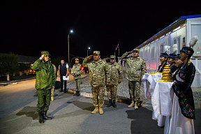 Белорусский воинский контингент прибыл в Кыргызскую Республику для участия в совместном учении «Взаимодействие-2018»