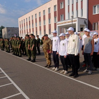 Военно-патриотический лагерь «Чистое небо – 2023»