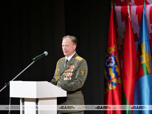 Торжественное собрание, посвящённое Дню военных комиссариатов Республики Беларусь