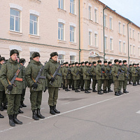 Гвардейцы произнесли слова клятвы на верность Родине
