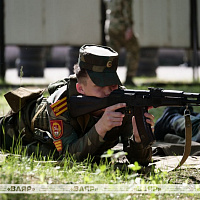 На базе Военной академии проходит смена военно-патриотического лагеря «Готовы Родине служить» 