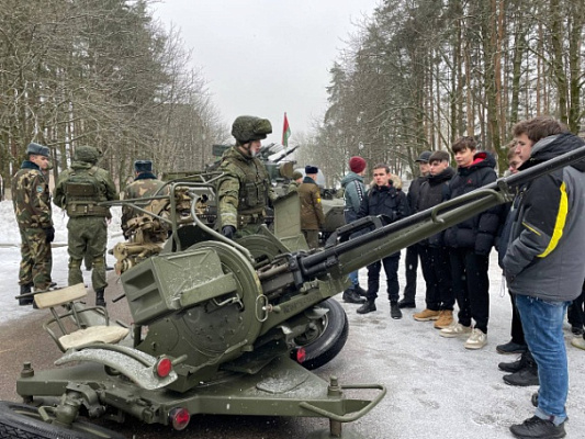 В Военной академии состоялся день открытых дверей