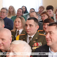 Торжественное собрание по случаю 80-летия 1068‑й продовольственной базы