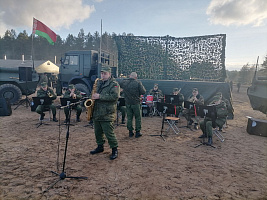 Праздничный концерт от гвардейцев