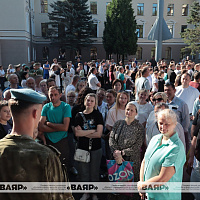 Для первокурсников Военной академии Беларуси с понедельника начнётся курс начальной военной подготовки