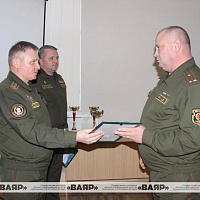 Награды — лучшим воинским коллективам
