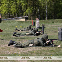 На полигоне 120 омбр проходят занятия по огневой подготовке с военнослужащими нового пополнения