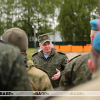 Военнослужащие из различных подразделений Вооружённых Сил Беларуси отправились на обучение в Россию