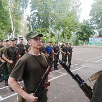 Курсанты Военной академии оттачивают навыки