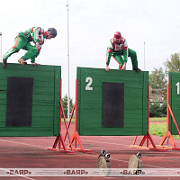 Стартовал 34-й чемпионат Вооружённых Сил по пожарно-спасательному спорту