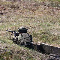 Занятия по огневой подготовке в 11 омбр