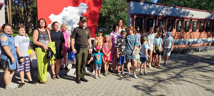 В гостях у гвардейцев