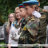 В Витебске состоялась церемония передачи капсулы с посланием ветеранов Великой Отечественной войны будущим поколениям