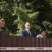 Торжественное открытие учебно-полевых сборов на базе 2 ибр