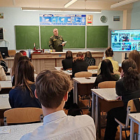 Представители Военной академии Республики Беларусь проводят мероприятия профориентационной направленности